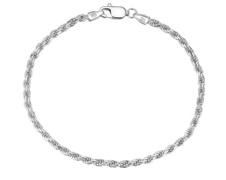 Pulsera Diamond Cut plata